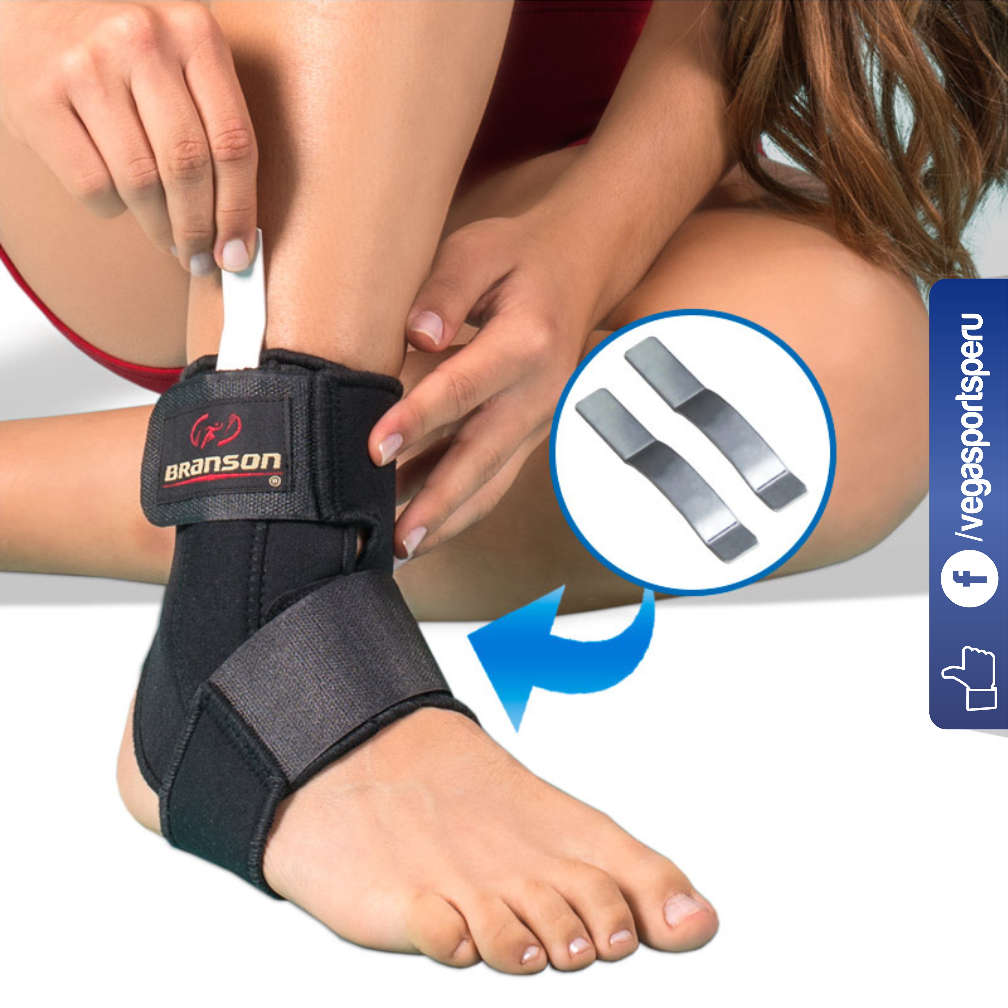 TOBILLERA VELCRO